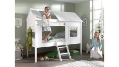 Bed Boomhut Charlotte Met Set Gordijnen