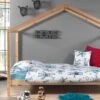 Bed Dallas Als Huis -Beddengoed Winkel Bed Dallas als huis naturel