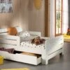 Bed Jumper Met Lade En Matras 140+60cm -Beddengoed Winkel Bed Jumper met lade en matrs 160 40cm 5
