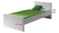 Bed Lara -Beddengoed Winkel Bed Lara wit 2