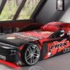 Bed MRX Raceauto 1 Bed MRX Raceauto -Beddengoed Winkel Bed MRX raceauto zwart