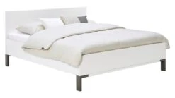 Bed Ragnar Met Hoofbord Hout 12 Bed Ragnar Met Hoofbord Hout -Beddengoed Winkel Bed Ragnar met hoofbord hout wit 2