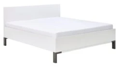 Bed Ragnar Met Hoofbord Hout 14 Bed Ragnar Met Hoofbord Hout -Beddengoed Winkel Bed Ragnar met hoofbord hout wit 4