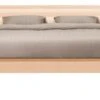 Karlsson Bed Sky Met Hoofdbord Hout En Poten Metaal -Beddengoed Winkel Bed Sky beuken met hoofdbord hout en poot metaal beuken