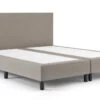 Box Owen Plus Vlak Zonder Matras -Beddengoed Winkel Box Owen Plus vlak zonder matras silver