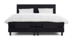 Box Owen Verstelbaar Met Gestoffeerd Matras -Beddengoed Winkel Box Owen verstelbaar met gestoffeerd matras zwart 2