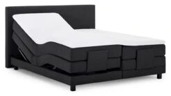 Karlsson Boxspring Autentik Tunn Verstelbaar Met Gestoffeerd Matras -Beddengoed Winkel Boxspring Autentik Tunn verstelbaar met gestoffeerd matras anthracite 10
