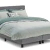 Boxspring Cisano Vlak Met Easy Pocket Matras -Beddengoed Winkel Boxspring Cisano vlak met Silver Pocket Deluxe Foam matras