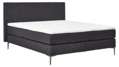 Boxspring Emerald Vlak Met Gestoffeerd Matras -Beddengoed Winkel Boxspring Emerald vlak met gestoffeerd matras 4
