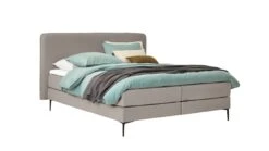 Boxspring Quartz Vlak Met Gestoffeerd Matras -Beddengoed Winkel Boxspring Quartz vlak met gestoffeerd matras rpes 83 4