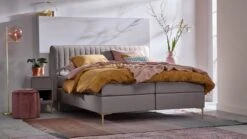 Boxspring Ruby Vlak Met Gestoffeerd Matras