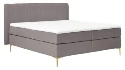 Boxspring Ruby Vlak Met Gestoffeerd Matras 17 Boxspring Ruby Vlak Met Gestoffeerd Matras -Beddengoed Winkel Boxspring Ruby vlak met gestoffeerd matras taupe 6