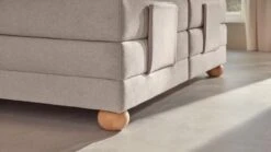 Karlsson Boxspring Solid Lina Verstelbaar Met Gestoffeerd Matras -Beddengoed Winkel Boxspring Solid Lina verstelbaar met gestoffeerd matras naturel 4