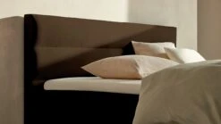 Karlsson Boxspring Solid Lina Vlak Met Gestoffeerd Matras -Beddengoed Winkel Boxspring Solid Lina vlak met gestoffeerd matras cappuccino 2
