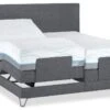 Boxspring Supreme Square Verstelbaar Met Slow Motion 2 Matras 1 Boxspring Supreme Square Verstelbaar Met Slow Motion 2 Matras -Beddengoed Winkel Boxspring Supreme Square verstelbaar met Slow Motion 2 matras grijs