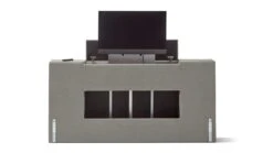 Karlsson Boxspring Unik Varje Verstelbaar Met Gestoffeerd Matras En Voetbord Met Tv-lift -Beddengoed Winkel Boxspring Unik Varje verstelbaar met gestoffeerd matras en voetbord met TV lift wood 6