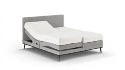 Boxspring Viggo Verstelbaar Met Silver Pocket Deluxe Foam Matras 11 Boxspring Viggo Verstelbaar Met Silver Pocket Deluxe Foam Matras -Beddengoed Winkel Boxspring Viggo verstelbaar met Silver Pocket Deluxe Foam matras oakland grijs 3
