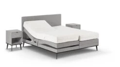 Boxspring Viggo Verstelbaar Met Silver Pocket Deluxe Foam Matras 12 Boxspring Viggo Verstelbaar Met Silver Pocket Deluxe Foam Matras -Beddengoed Winkel Boxspring Viggo verstelbaar met Silver Pocket Deluxe Foam matras oakland grijs 4