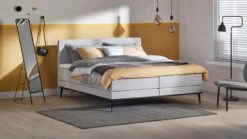Boxspring Viggo Vlak Met Gestoffeerd Matras