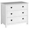 Commode Amori 2 Commode Amori -Beddengoed Winkel Commode Amori wit