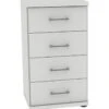 Commode Bienne Met 4 Laden 2 Commode Bienne Met 4 Laden -Beddengoed Winkel Commode Bienne met 4 laden alpine wit