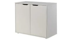 Commode 2 Deuren Pino/Scott 6 Commode 2 Deuren Pino/Scott -Beddengoed Winkel Commode Pino 2 deuren wit 1