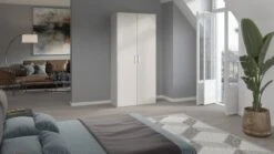 Draaideurkast Compact 7 Draaideurkast Compact -Beddengoed Winkel Draaideurkast Compact wit 1