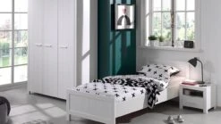 Beddengoed Winkel -Beddengoed Winkel Draaideurkast Erik 3 deurs wit 1