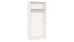 Draaideurkast Spiez 2-deurs 5 Draaideurkast Spiez 2-deurs -Beddengoed Winkel Draaideurkast Spiez premium wit 1