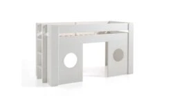 Halfhoogslaper Freya -Beddengoed Winkel Halfhoogslaper Freya Wit 2