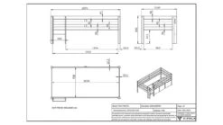 Halfhoogslaper Pino 7 Halfhoogslaper Pino -Beddengoed Winkel Halfhoogslaper Pino grijs 2
