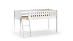 Halfhoogslaper Scott Met Bureau En Commode 10 Halfhoogslaper Scott Met Bureau En Commode -Beddengoed Winkel Halfhoogslaper Scott met bureau en commode wit 2