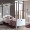 Hemelbed Amori Met Nachtkast -Beddengoed Winkel Hemelbed Amori