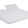 Hoeslaken Beter Bed Select Biologisch Jersey Splittopper -Beddengoed Winkel Hoeslaken Biologisch Jersey splittopper wit