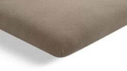 Hoeslaken Kayori Jersey Kyoto Topper -Beddengoed Winkel Hoeslaken Jersey Kyoto topper taupe 3