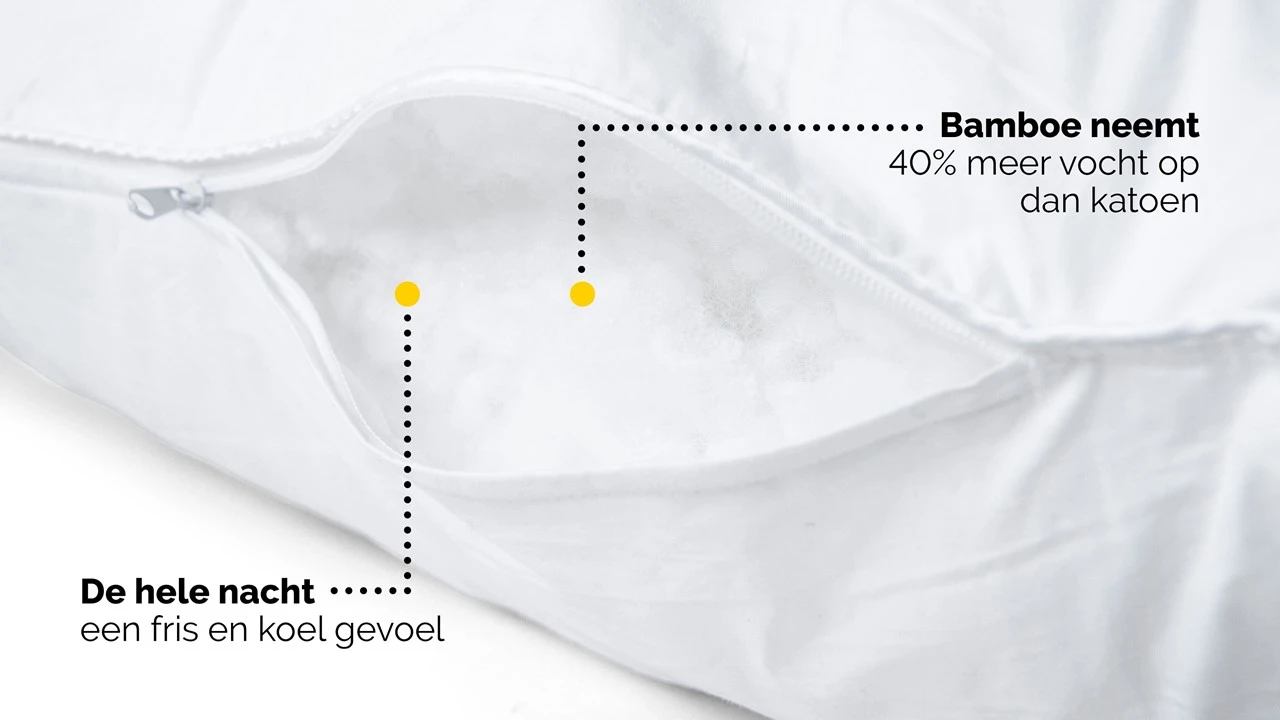 Hoofdkussen B Bright Bamboe 7 Hoofdkussen B Bright Bamboe - Afbeelding 5
