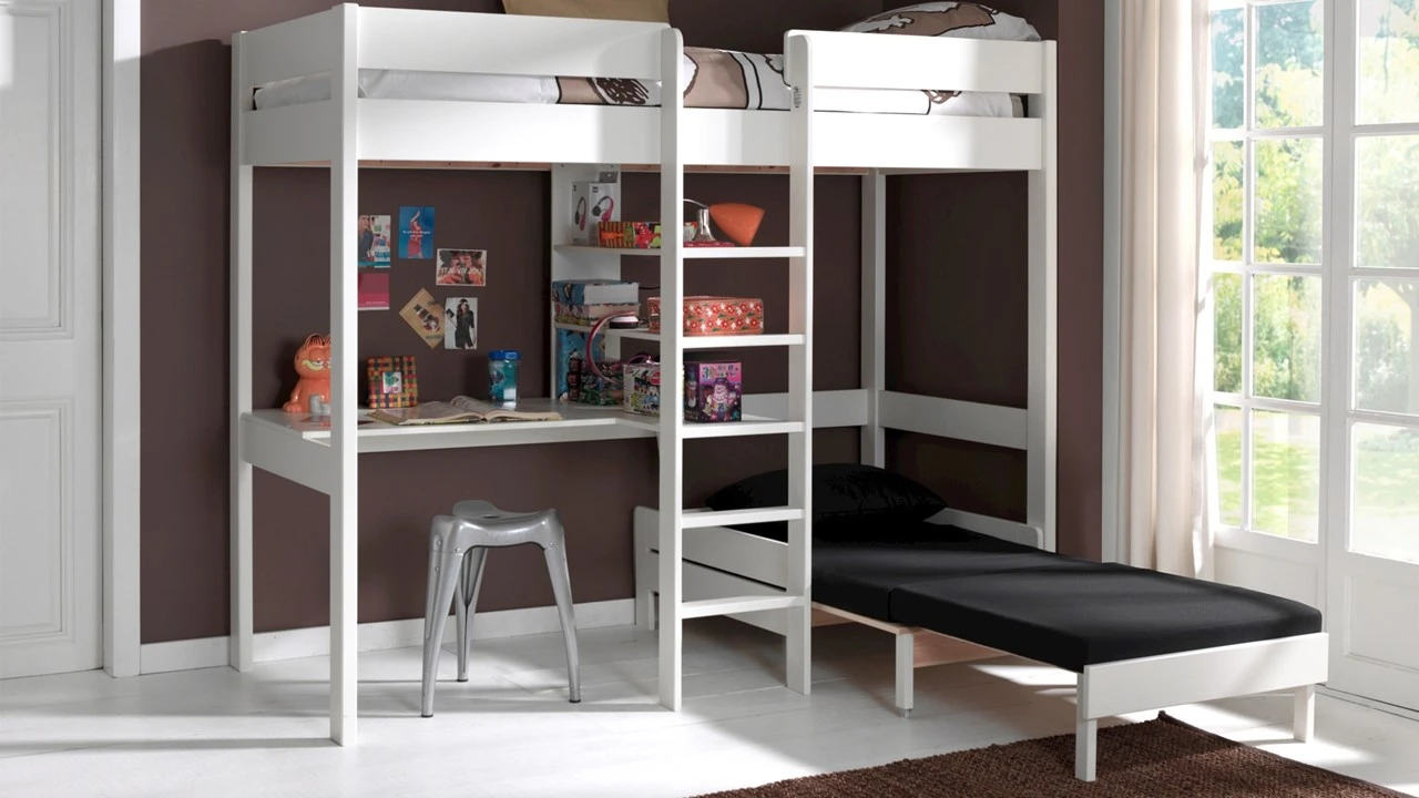 Hoogslaper Pino Met Zetelbed 3 Hoogslaper Pino Met Zetelbed