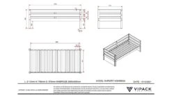 Kajuitbed Margrit 90 -Beddengoed Winkel Kajuitbed Margrit 90 bruin 2