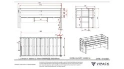 Kajuitbed Margrit 91 -Beddengoed Winkel Kajuitbed Margrit 91 bruin 3