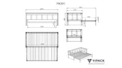 Kajuitbed Spijlen Uitschuifbaar Pino 13 Kajuitbed Spijlen Uitschuifbaar Pino -Beddengoed Winkel Kajuitbed uitschuifbaar Pino wit 12