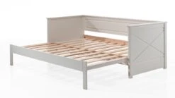 Kajuitbed Paneel Uitschuifbaar Pino -Beddengoed Winkel Kajuitbed uitschuifbaar Pino wit 5