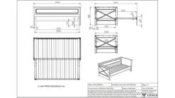 Kajuitbed Paneel Uitschuifbaar Pino -Beddengoed Winkel Kajuitbed uitschuifbaar Pino wit 6