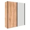 Kast Craft Met Spiegeldeur 2 Kast Craft Met Spiegeldeur -Beddengoed Winkel Kast Craft met spiegeldeur eiken