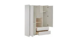 Complete Babykamer Kiddy Met Commode, Opzet En Kast 3-deurs 11 Complete Babykamer Kiddy Met Commode, Opzet En Kast 3-deurs -Beddengoed Winkel Kast Kiddy 3deuren en 2 laden 1