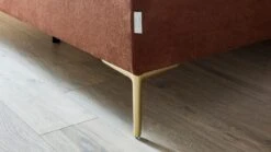 Opbergbox Ruby Vlak Met Gestoffeerde Matras -Beddengoed Winkel Opbergbox Ruby vlak met gestoffeerde matras roze bruin 4