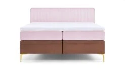 Opbergbox Ruby Vlak Met Gestoffeerde Matras -Beddengoed Winkel Opbergbox Ruby vlak met gestoffeerde matras roze bruin 8