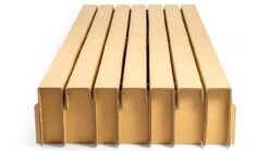 Paper Bed Met Easy Pocket Matras -Beddengoed Winkel Paper Bed met Easy Pocket matras bruin 7