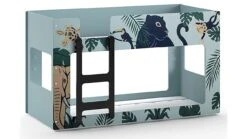 Stapelbed Luca Jungle 9 Stapelbed Luca Jungle -Beddengoed Winkel Stapelbed Luca Jungle mintgroen 2