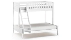 Stapelbed Scott 3-persoons 9 Stapelbed Scott 3-persoons -Beddengoed Winkel Stapelbed Scott wit 2