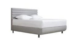 TEMPUR® Bed Arc Met Hoofdbord Vectra, Vlakke Schotelbodem En Pro Matrassen -Beddengoed Winkel TEMPUR Bed Arc met hoofdbord Vectra vlakke schotelbodem en Pro matrassen Stone 2